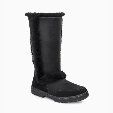 UGG Sundance II Revival Black Sneakers for Women (OVRG39485)